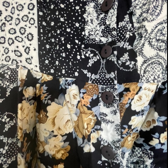 Thrifted Patched Romper - Picture 2 of 6